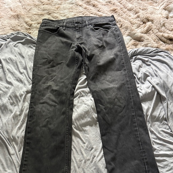 Mens Levi Black 559 Jeans W31 L32 worn twice. Pair from probably 2016 - Picture 1 of 5